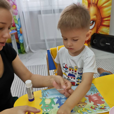 Тематическое занятие "Лягушки" для малышей 2-3 года